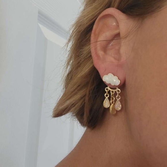 🌧️ Rain Cloud Earrings 🌧️ - Picture 2 of 5